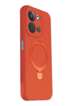 Xiaomi Redmi 15C 4G Regal Magsafe Standlı Kapak - Turuncu