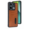 Xiaomi Redmi 15C 4G Sara Kartvizitli Deri Kılıf - Taba