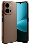 Xiaomi Redmi 15C 4G Thermax Silikon Kılıf - Kahverengi