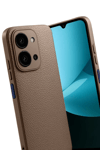 Xiaomi Redmi 15C 4G Thermax Silikon Kılıf - Kahverengi
