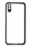 Xiaomi Redmi 9A Kılıf Miami Şeffaf Silikon - Lacivert