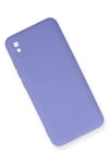 Xiaomi Redmi 9A Kılıf Nano içi Kadife Silikon - Lila
