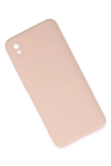 Xiaomi Redmi 9A Kılıf Nano içi Kadife Silikon - Pudra