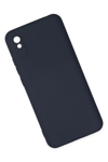 Xiaomi Redmi 9A Kılıf Nano içi Kadife Silikon - Lacivert