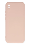Xiaomi Redmi 9A Kılıf Nano içi Kadife Silikon - Pudra