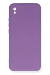 Xiaomi Redmi 9A Kılıf Nano içi Kadife Silikon - Mor