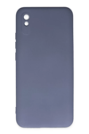 Xiaomi Redmi 9A Kılıf Nano içi Kadife Silikon - Gri