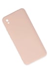 Xiaomi Redmi 9A Kılıf Nano içi Kadife Silikon - Pudra
