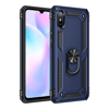 Xiaomi Redmi 9A Kılıf Sofya Yüzüklü Silikon Kapak - Lacivert