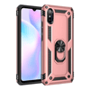Xiaomi Redmi 9A Kılıf Sofya Yüzüklü Silikon Kapak - Rose
