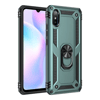 Xiaomi Redmi 9A Kılıf Sofya Yüzüklü Silikon Kapak - Yeşil