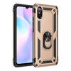 Xiaomi Redmi 9A Kılıf Sofya Yüzüklü Silikon Kapak - Gold