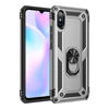 Xiaomi Redmi 9A Kılıf Sofya Yüzüklü Silikon Kapak - Gümüş