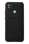 Xiaomi Redmi 9C Kılıf Kelvin Kartvizitli Silikon - Siyah