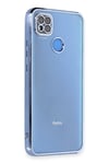 Xiaomi Redmi 9C Kılıf Lensli Silikon - Açık Mavi