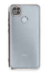 Xiaomi Redmi 9C Kılıf Lensli Silikon - Gümüş