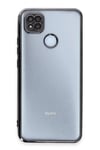 Xiaomi Redmi 9C Kılıf Lensli Silikon - Siyah