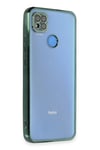 Xiaomi Redmi 9C Kılıf Lensli Silikon - Yeşil