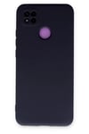 Xiaomi Redmi 9C Kılıf Nano içi Kadife Silikon - Lacivert