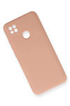 Xiaomi Redmi 9C Kılıf Nano içi Kadife Silikon - Pudra
