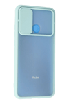 Xiaomi Redmi 9C Kılıf Palm Buzlu Kamera Sürgülü Silikon - Turkuaz