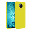 Xiaomi Redmi K30 Pro Kılıf Nano içi Kadife Silikon - Sarı