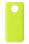 Xiaomi Redmi K30 Pro Kılıf Nano içi Kadife Silikon - Sarı