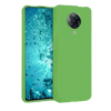 Xiaomi Redmi K30 Pro Kılıf Nano içi Kadife Silikon - Yeşil