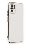 Xiaomi Redmi Note 10 Kılıf Volet Silikon - Beyaz