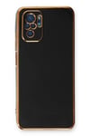 Xiaomi Redmi Note 10 Kılıf Volet Silikon - Siyah