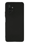 Xiaomi Redmi Note 10 Pro Kılıf First Silikon - Siyah