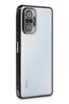 Xiaomi Redmi Note 10 Pro Kılıf Lensli Silikon - Siyah