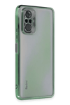 Xiaomi Redmi Note 10 Pro Kılıf Lensli Silikon - Yeşil