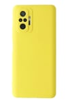 Xiaomi Redmi Note 10 Pro Kılıf Nano içi Kadife Silikon - Sarı