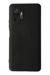 Xiaomi Redmi Note 10 Pro Kılıf Nano içi Kadife Silikon - Siyah