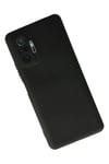 Xiaomi Redmi Note 10 Pro Kılıf Nano içi Kadife Silikon - Siyah