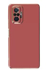 Xiaomi Redmi Note 10 Pro Kılıf Volet Silikon - Kırmızı