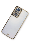 Xiaomi Redmi Note 11 Kılıf Liva Lens Silikon - Siyah