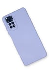 Xiaomi Redmi Note 11 Kılıf Nano içi Kadife Silikon - Lila