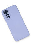 Xiaomi Redmi Note 11 Kılıf Nano içi Kadife Silikon - Lila