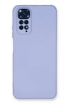 Xiaomi Redmi Note 11 Kılıf Nano içi Kadife Silikon - Lila