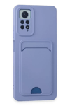 Xiaomi Redmi Note 11 Pro Kılıf Kelvin Kartvizitli Silikon - Lila
