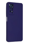 Xiaomi Redmi Note 11 Pro Kılıf Nano içi Kadife Silikon - Mor
