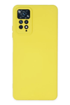 Xiaomi Redmi Note 11 Pro Kılıf Nano içi Kadife Silikon - Sarı