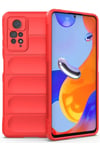 Xiaomi Redmi Note 11 Pro Kılıf Optimum Silikon - Kırmızı