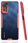 Xiaomi Redmi Note 11 Pro Kılıf Platin Silikon - Pembe