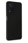 Xiaomi Redmi Note 11 Pro Plus 5G Kılıf Nano içi Kadife Silikon - Siyah