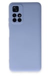 Xiaomi Redmi Note 11T Kılıf Nano içi Kadife Silikon - Lila