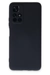 Xiaomi Redmi Note 11T Kılıf Nano içi Kadife Silikon - Lacivert