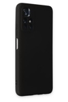 Xiaomi Redmi Note 11T Kılıf Nano içi Kadife Silikon - Siyah